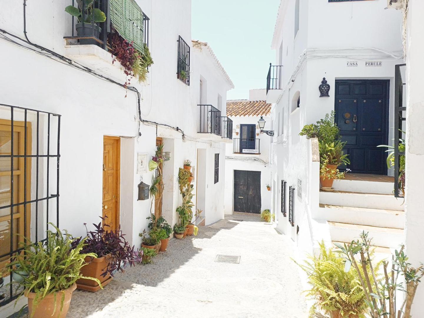 Las Pizarrillas: Tu Hogar En Este Blanco Pueblo Frigiliana Exterior photo